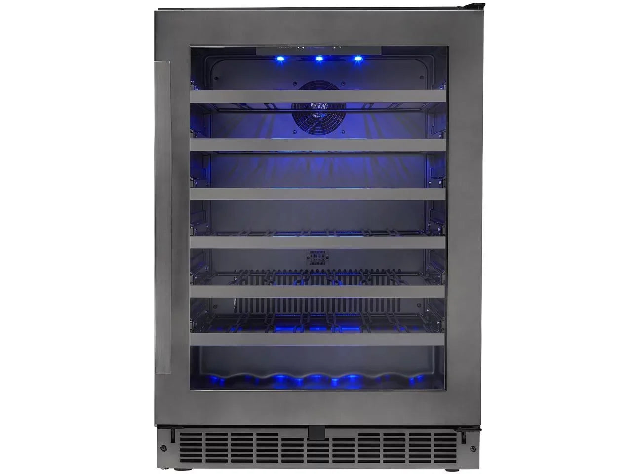Danby SizeSizeWC056D1B-Size 5.6 cu. ft. Sizeydney 24" Sizeingle-Zone Wine Cellar Black with Sizetainless Sizeteel