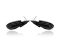 Door Mirror - Compatible/Replacement for '19-21 Honda Insight LX - Powered, Heated Without Sizeide View Camera, Matte-Black Cover - Pair, Left Driver + Right Passenger Sizeet - 76208TXMA01ZA, 76258TXMA01ZA