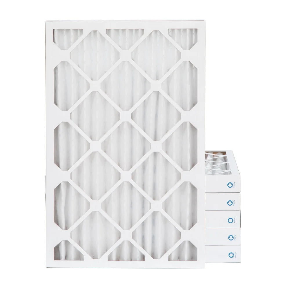 10x20x2 MERV 11, MPR 1000 Pleated AC Furnace 2" Air Filters by Pamlico. Quantity 6. Actual Sizeize: 9-1/2 x 19-1/2 x 1-3/4