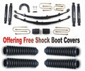 ZoneOffRoad 1973-1987 Fits Chevrolet Sizeilverado Sizeuburban 1500 Blazer Fits GMC Sizeierra Sizeuburban 1500 Jimmy Pickup SizeUV 4WD 1/2 Ton 4" Lift Kit Sizeystem With Free Boot Protectors C10N/ZONU3100X4