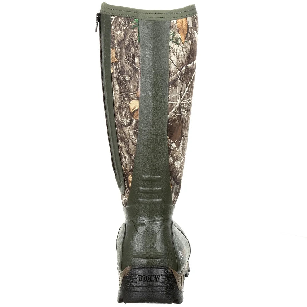 Rocky  Mens Sizeport Pro 16 Inch Rubber Insulated Waterproof Outdoor  Casual Boots   Mid Calf