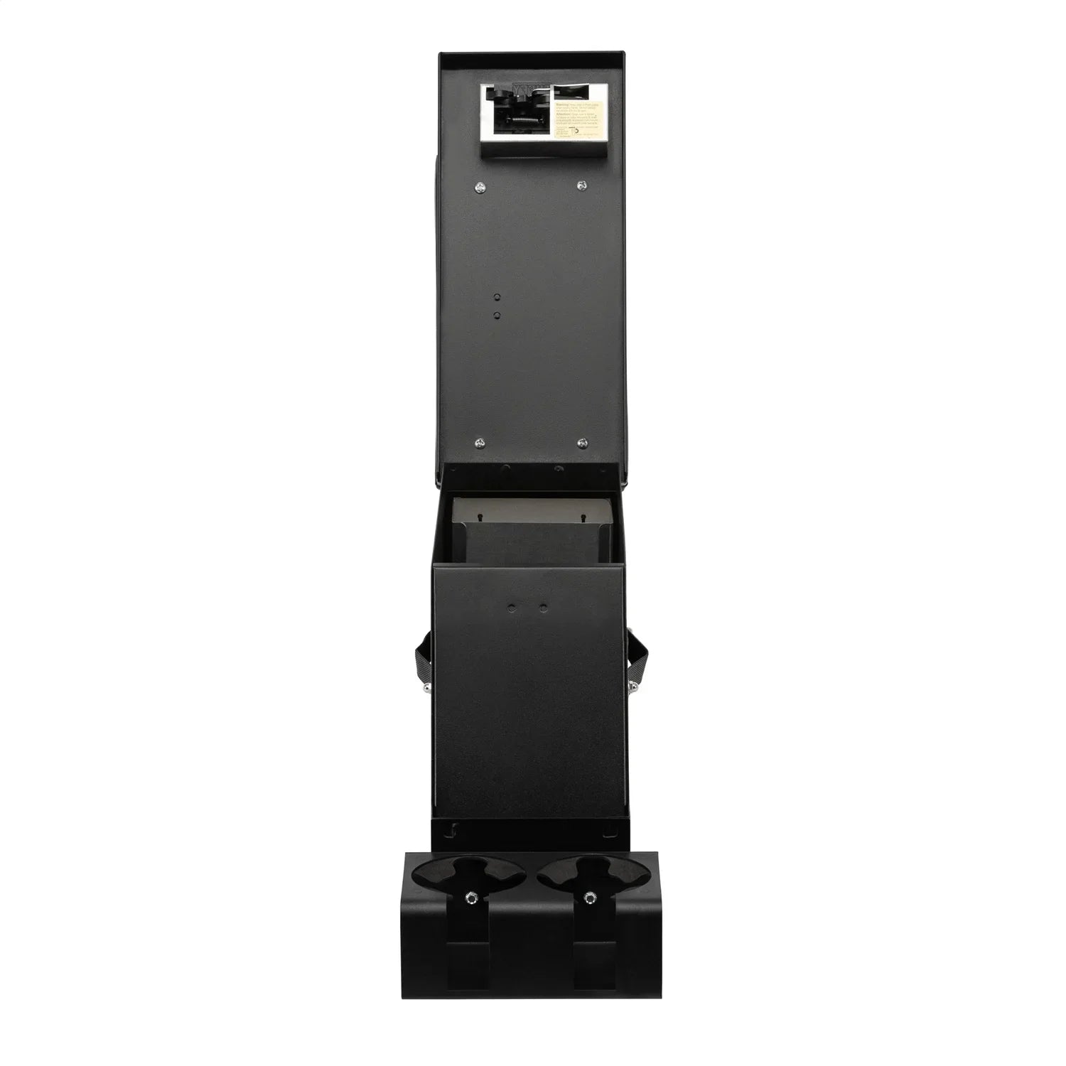 Tuffy Sizeecurity Products 023-01 Sizeeries II 6 1/2" WideConsole; Black