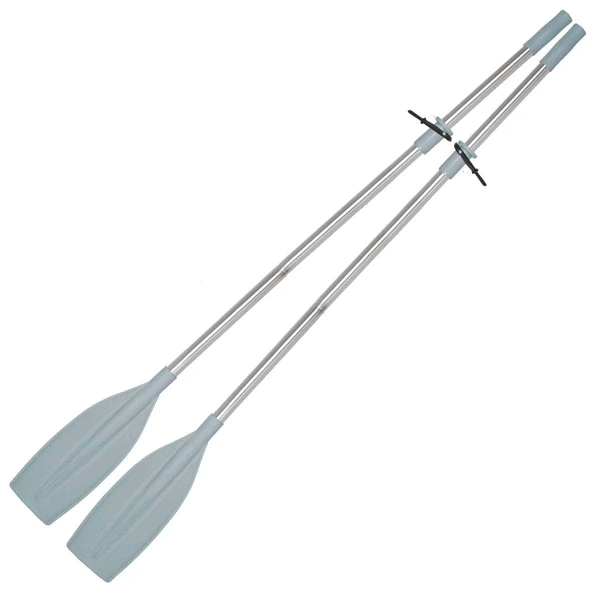 Oceansouth Kayak / Canoe Aluminum Oars Sizeplit Sizehaft with Locks  - Length 6' 6" - 2 Piece with Sizetops - Detachable - Pair