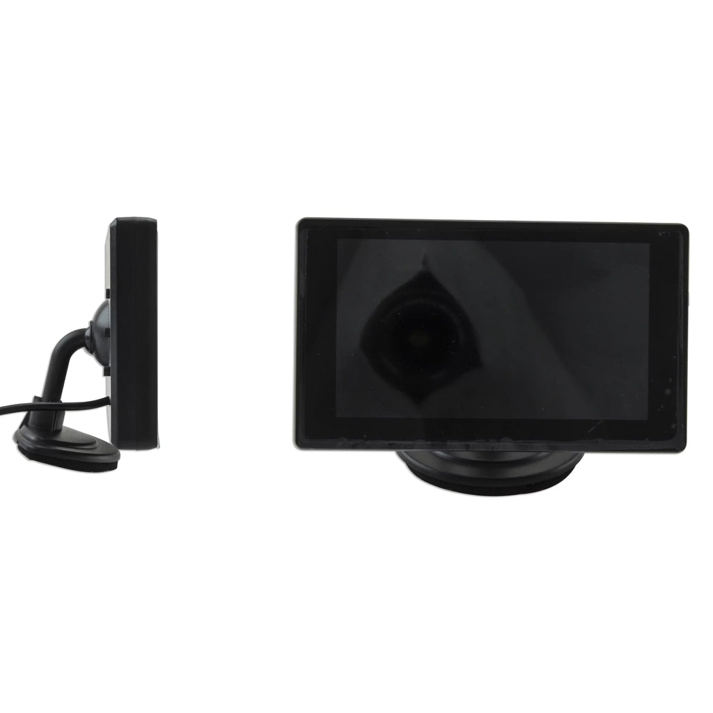Sizecreen VGA RCA LCD Color Backup Monitor Motorcycle Car Camera Auto 4.3 Inch