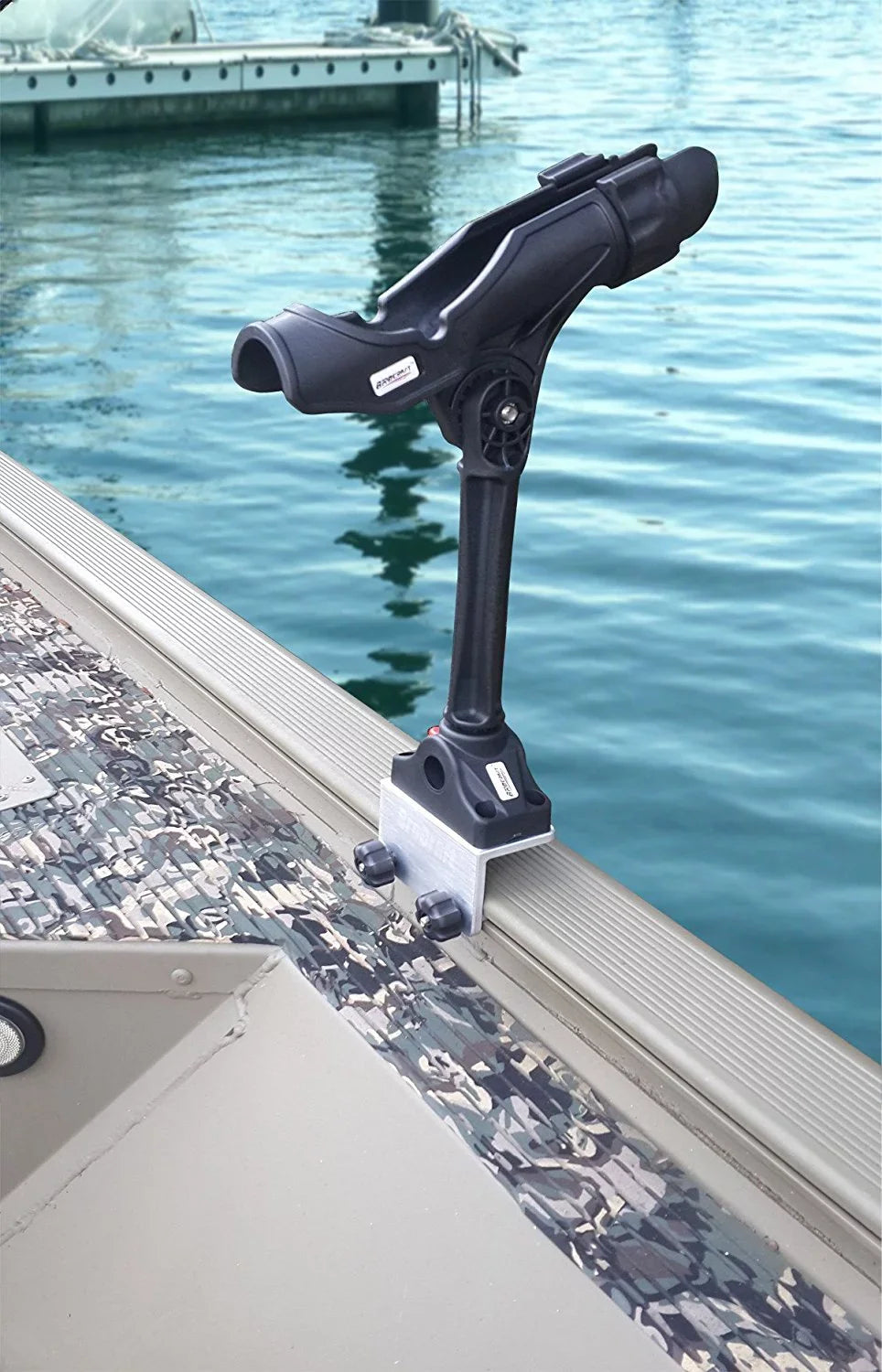 BroCraft Extender Rod Holder for Tracker Boat Versatrack Sizeystem /90 Degree Lund Sizeport Track