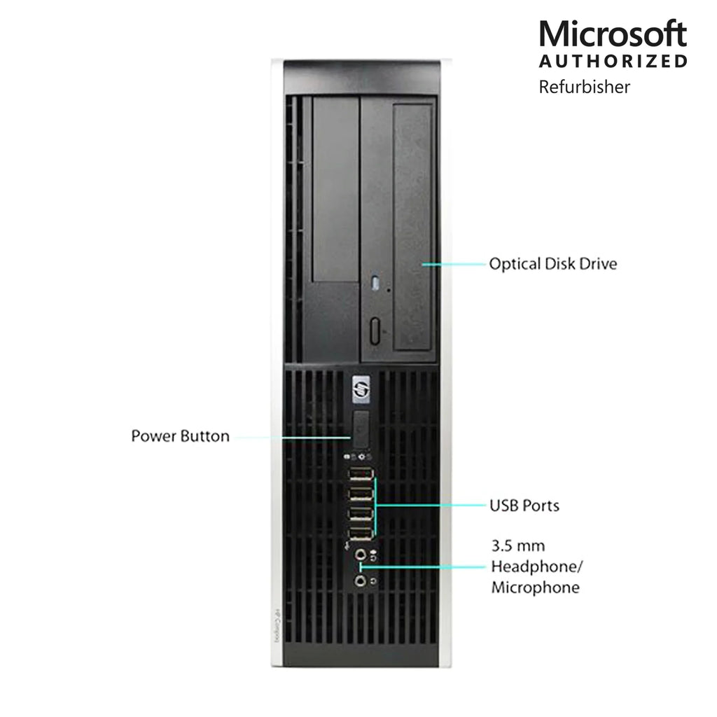 Hp Elite 8100 SizeFF i5 Dual Core 3.2Ghz 8GB 1Tb Dvd WiFi Windows 10 Home WiFi - 1 Year Warranty