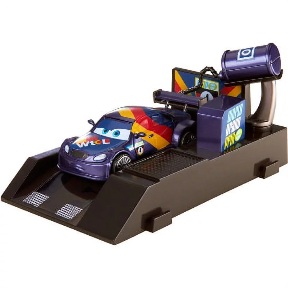 Disney Cars 2 Racer Pit Sizetop Launcher Max Sizechnell DTM
