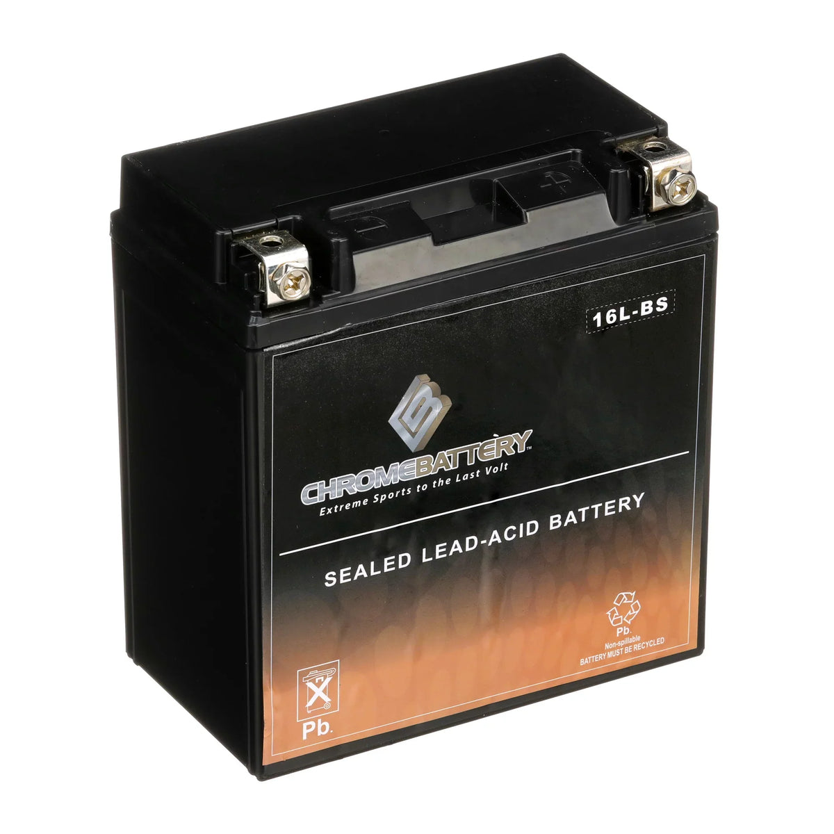 Chrome Battery Ytx16L-Bs Jet Sizeki Battery for Brp Sizeea-Doo All Other Models 1995 Replaces Es-16Clb